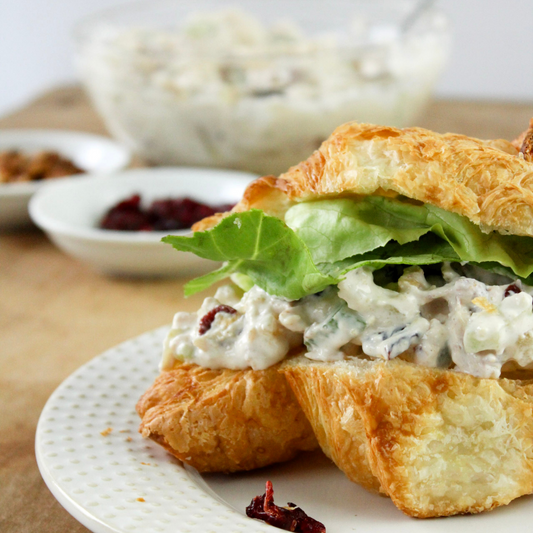 Cranberry Walnut Chicken Salad