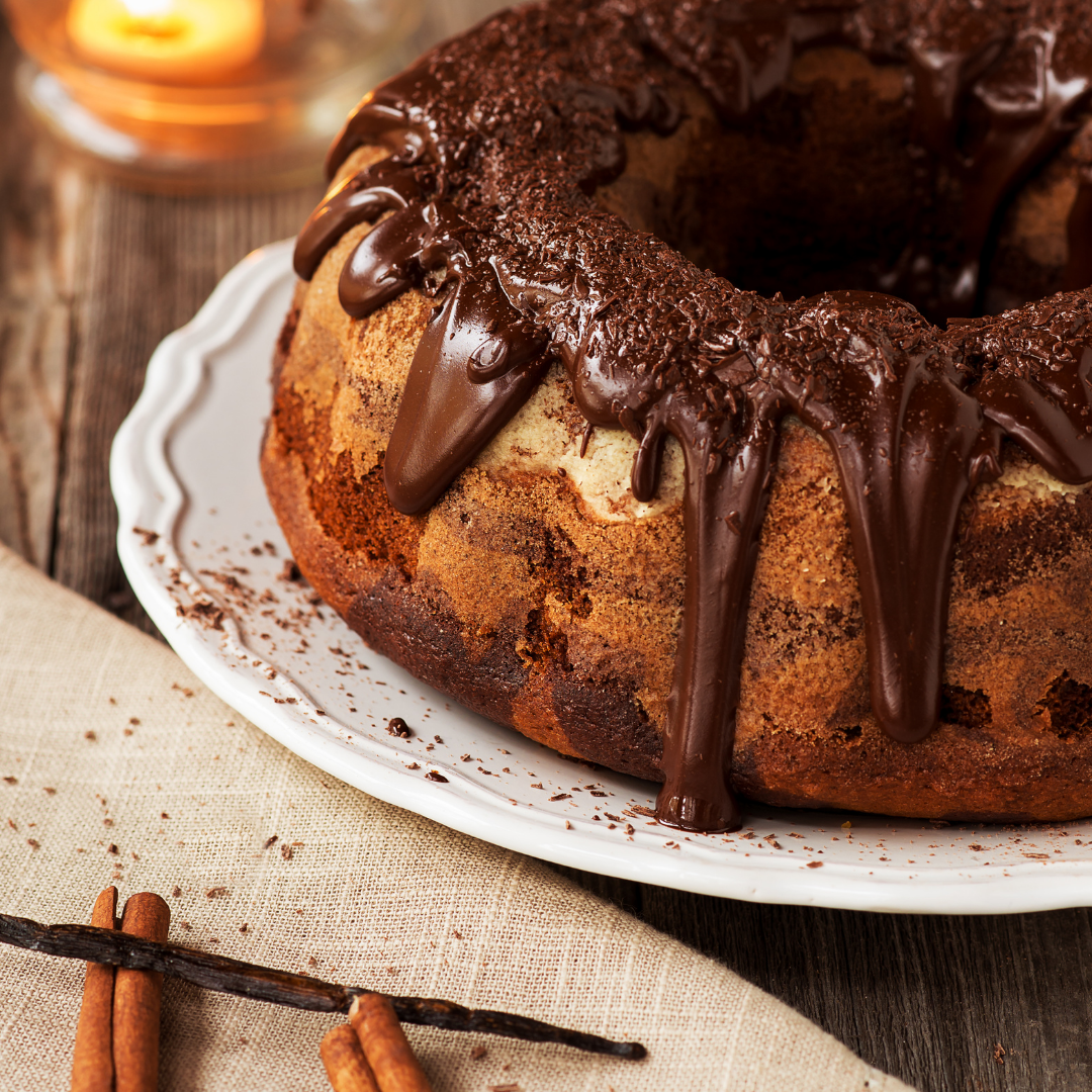 Harvest Pumpkin Chocolate Chip Cake