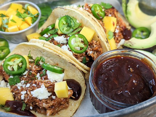 Chipotle BBQ Chicken Tacos