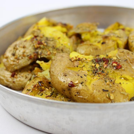 Zesty Smashed Potatoes