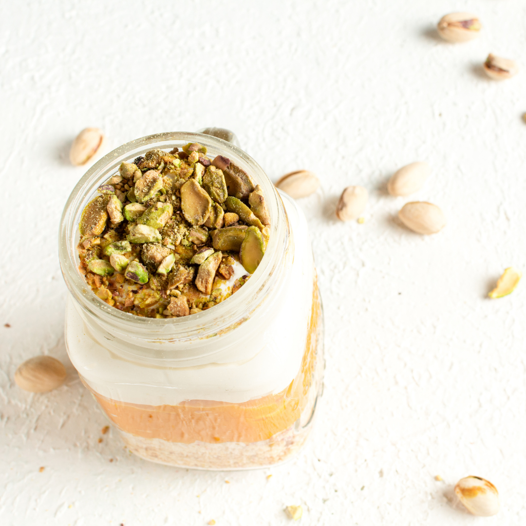 Mini No-Bake Pumpkin Cheesecakes