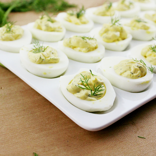 Dilly Deviled Eggs
