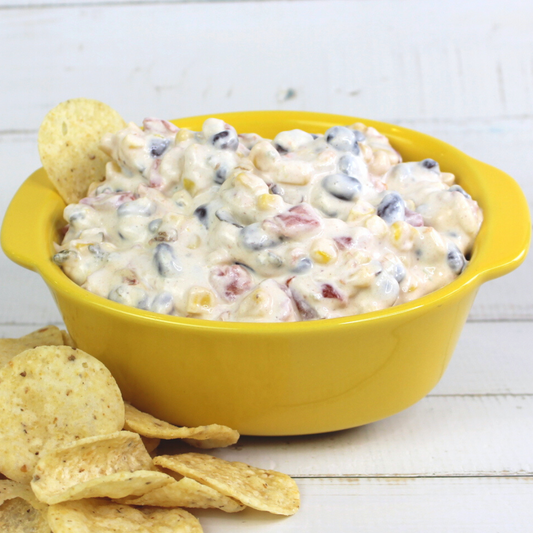Loaded Queso Blanco Dip