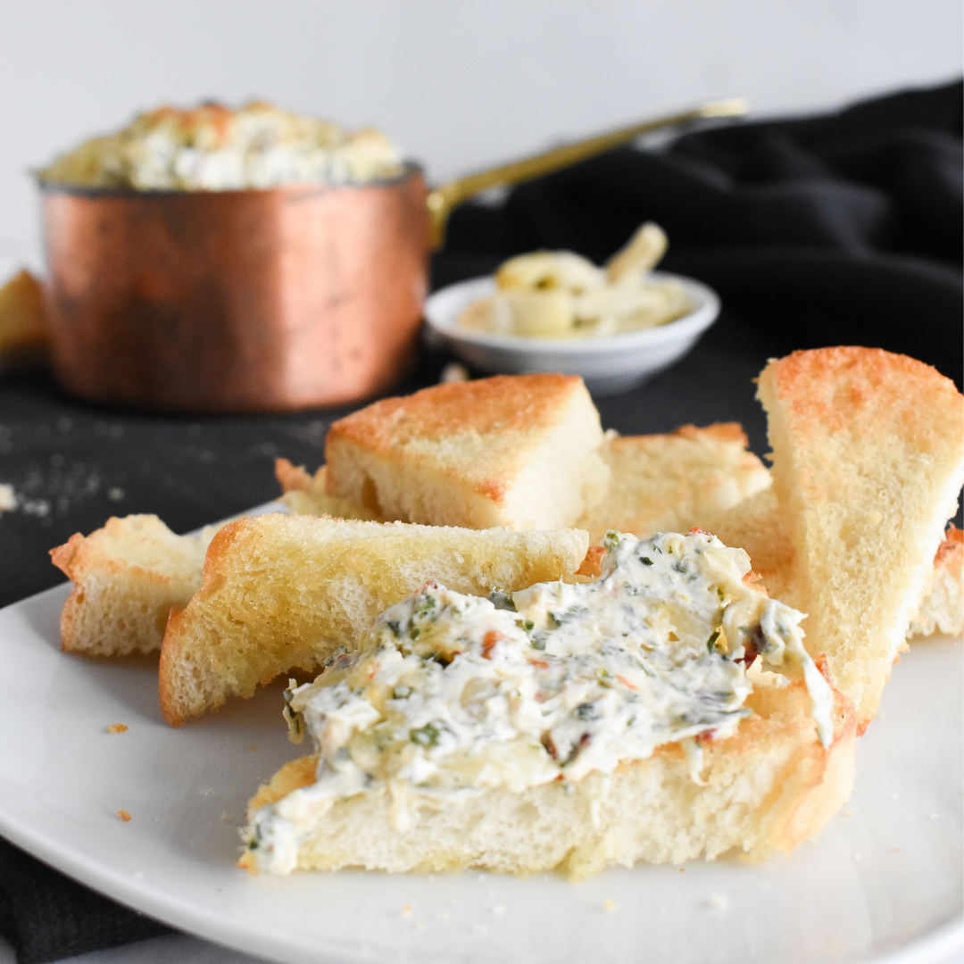 Warm Artichoke & Spinach Dip