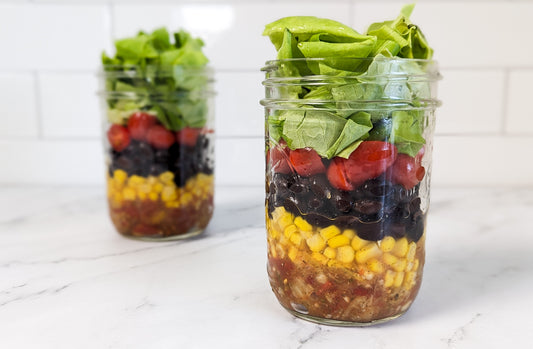 Southwest Mason Jar Salad