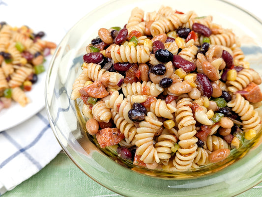 Party Sized Texas Caviar Pasta Salad