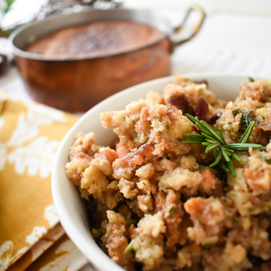 Easy Cranberry Walnut Stuffing