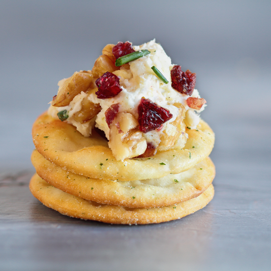 Savory Cranberry Walnut Cheese Spread
