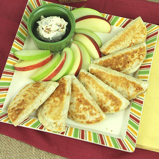 Honey Apple Pecan Quesadilla