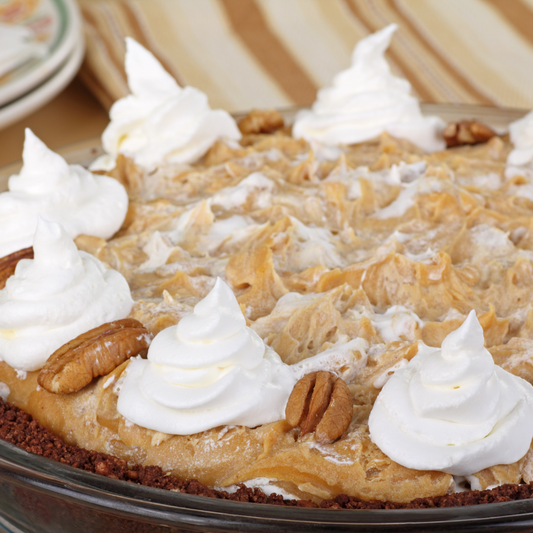 Peanut Butter Chocolate Chip Mousse Pie
