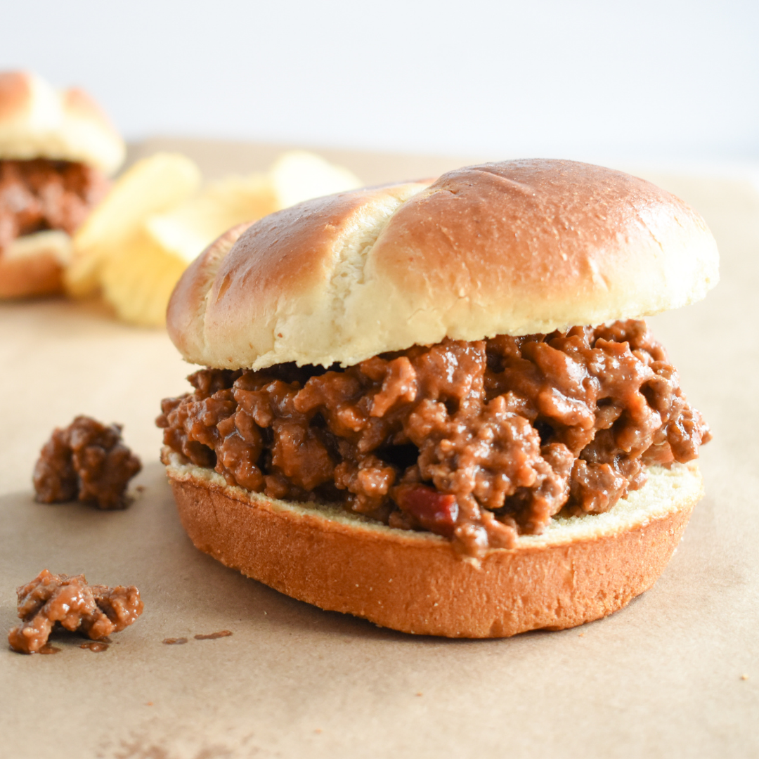 Ground beef clearance bbq sloppy joe