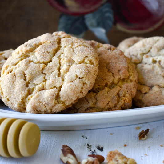 Grandma Sue’s Honey Apple Pecan Cookies