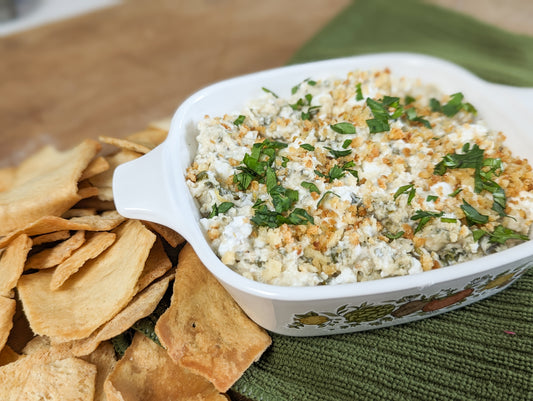 Truffle Parmesan Cottage Cheese Bake