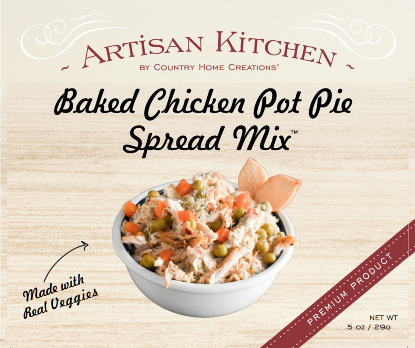 Artisan Kitchen Baked Chicken Pot Pie Spread Mix - NEW RELEASE