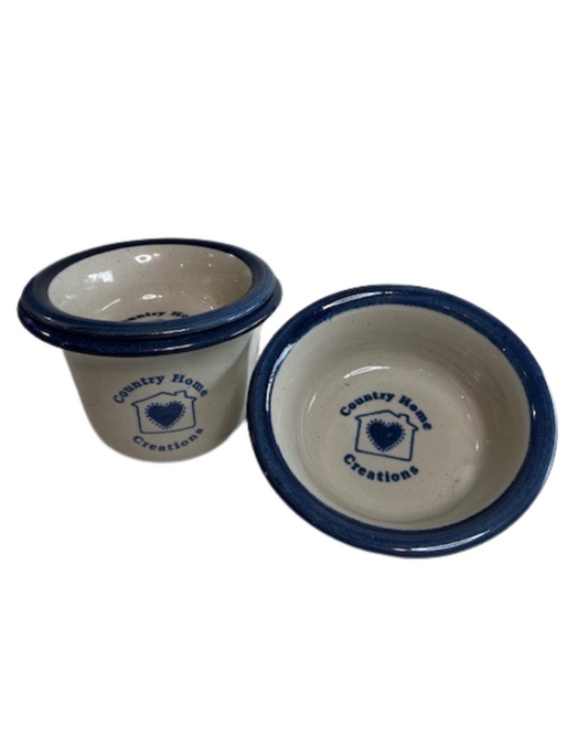 3 Piece Vintage CHC Dip Chiller and Chip Bowl Set