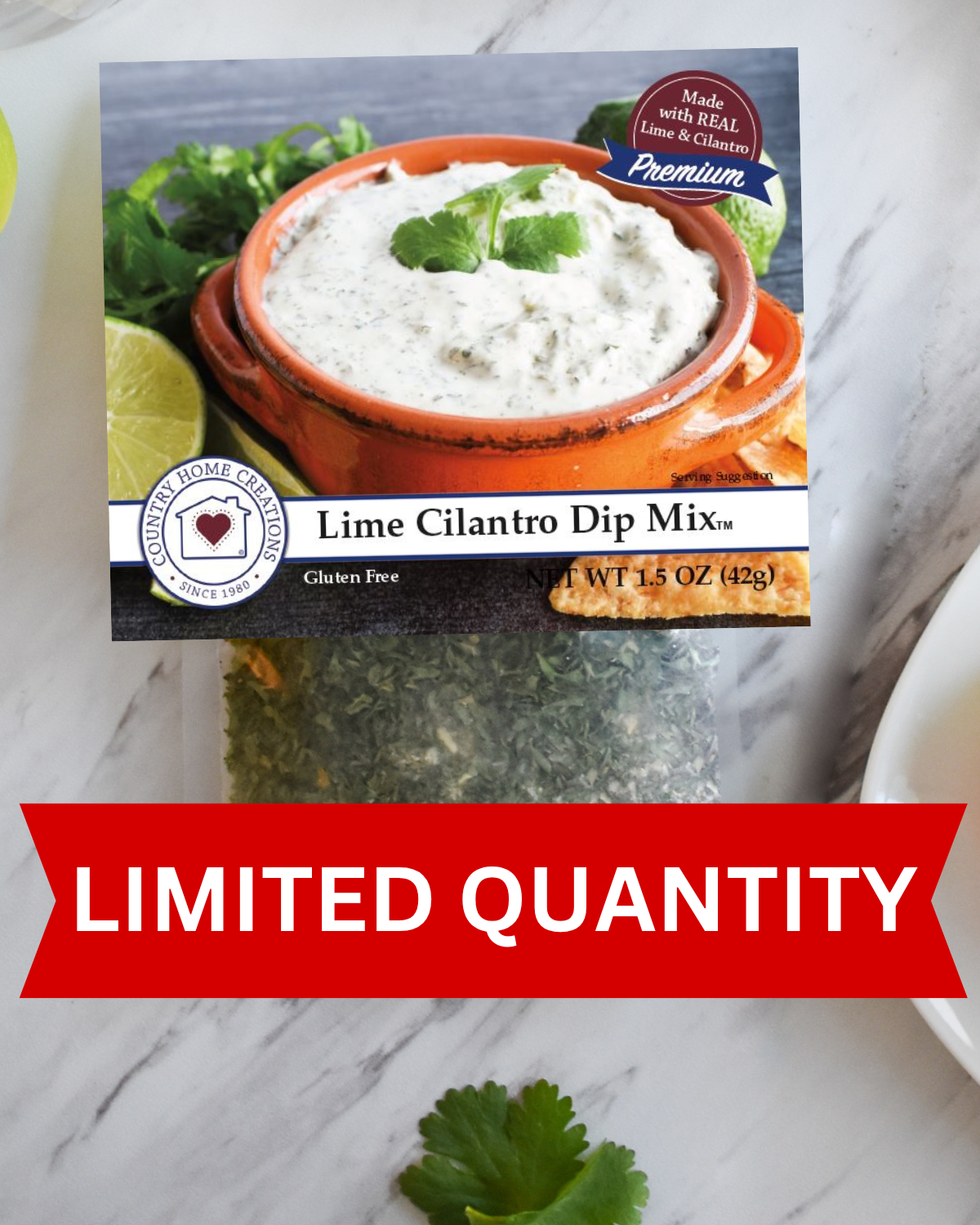 Lime Cilantro Dip Mix