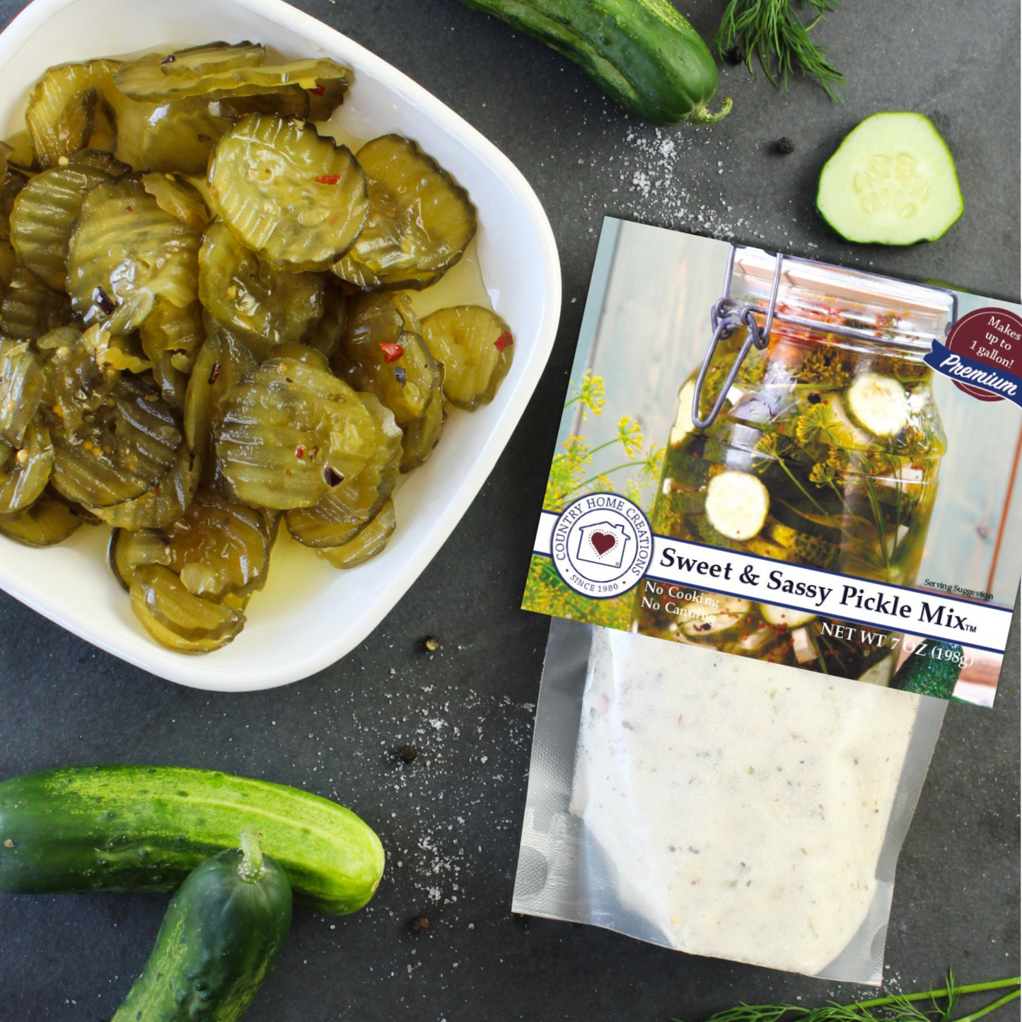 Sweet & Sassy Pickle Mix - LIMITED QUANTITY