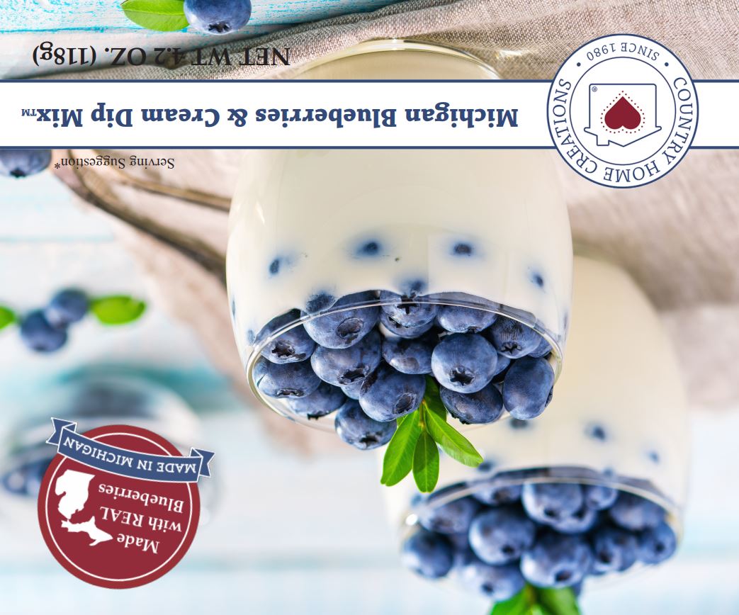 Taste of Michigan Blueberries & Cream Dip Mix