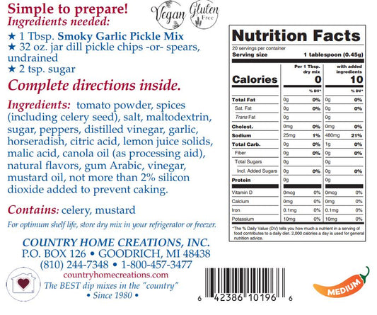 Smoky Garlic Pickle Mix