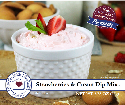 Strawberries & Cream Dip Mix