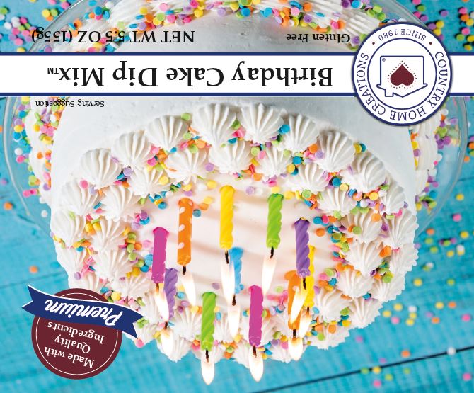 Birthday Cake Dip Mix