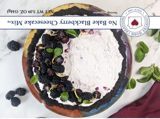 No-Bake Blackberry Cheesecake Mix