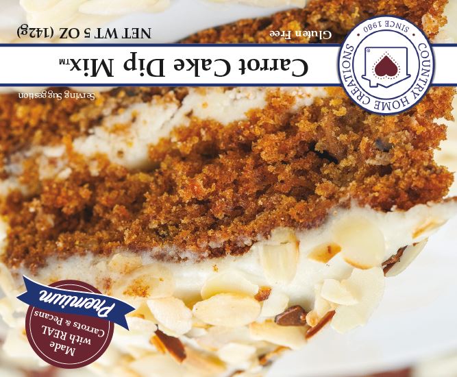 Carrot Cake Dip Mix