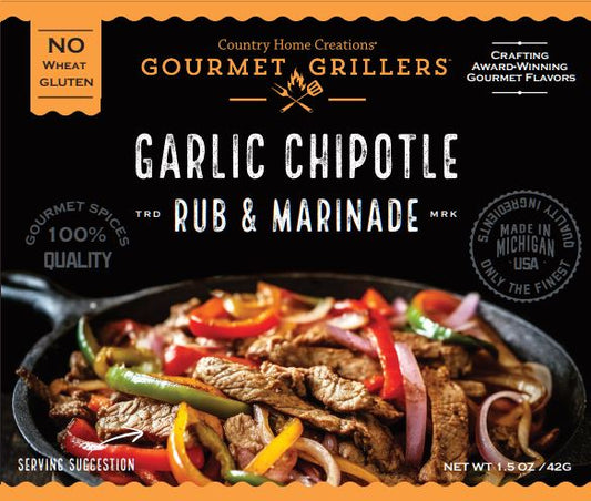Gourmet Grillers Garlic Chipotle Rub & Marinade