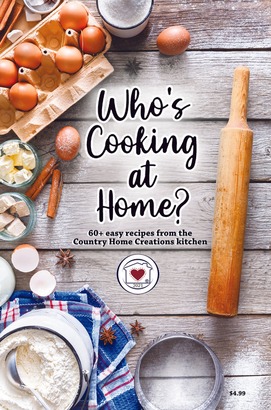 Who's Cooking at Home? Cookbooklet