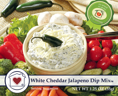 WHITE CHEDDAR JALAPENO DIP MIX