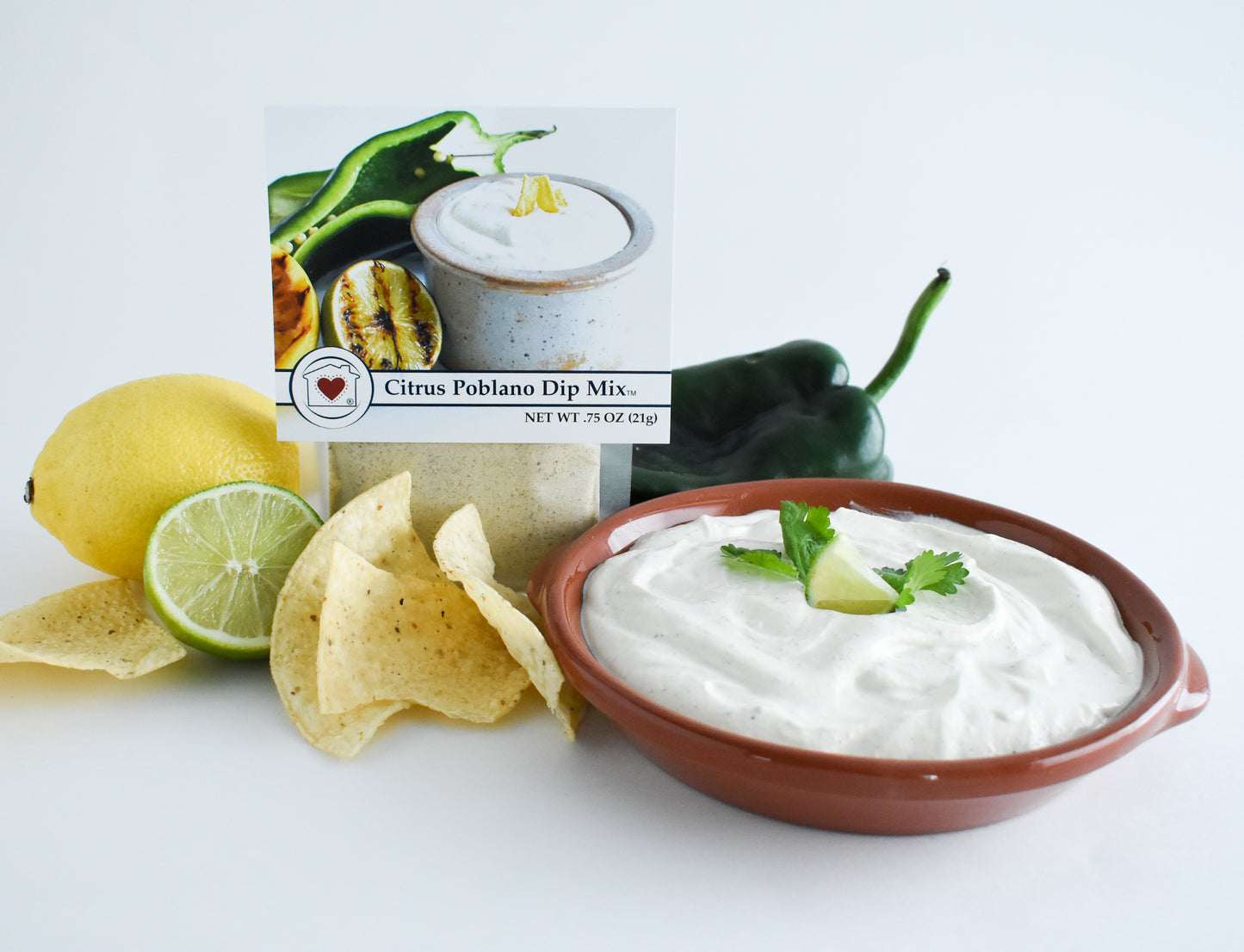 Citrus Poblano Dip Mix