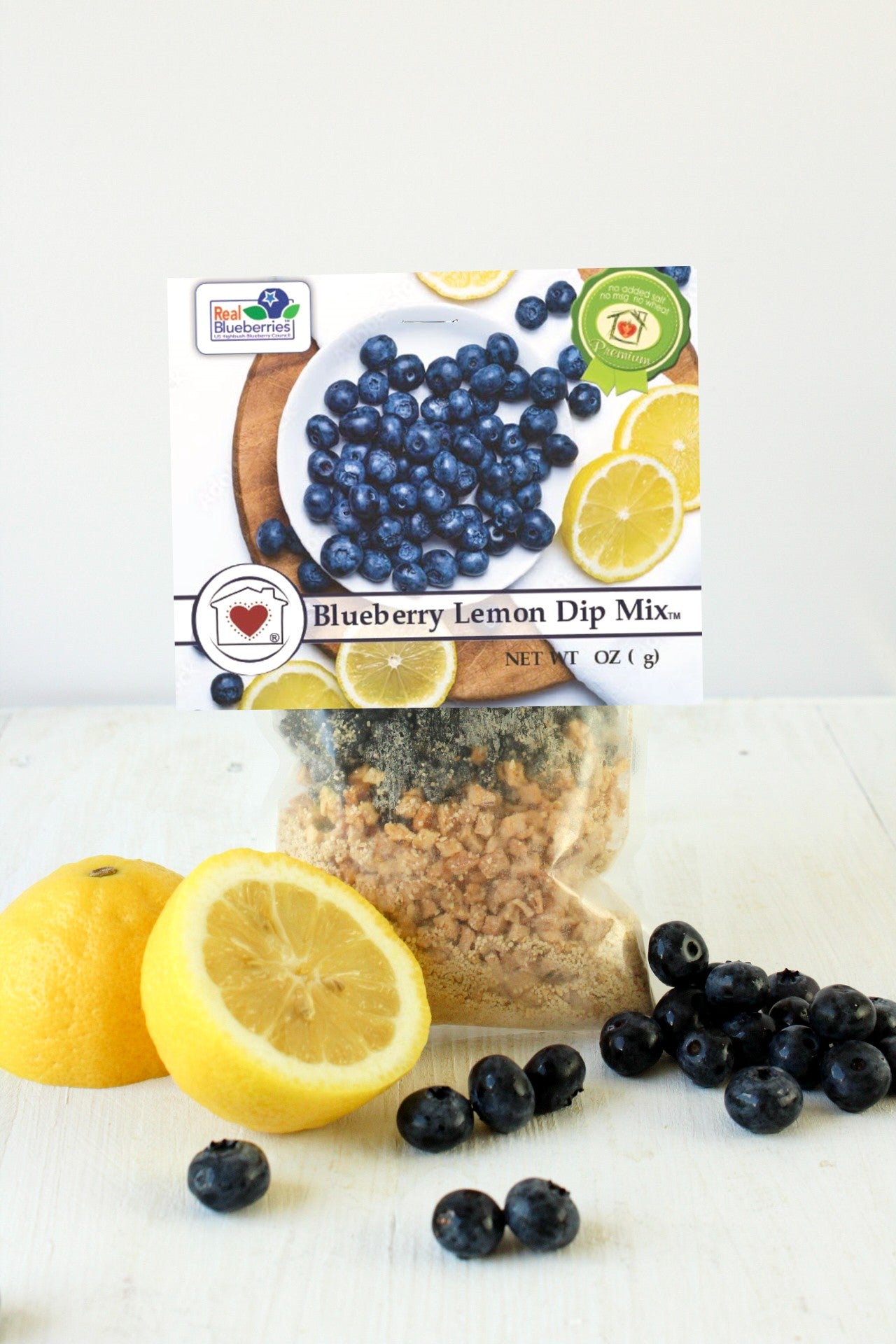 Blueberry Lemon Dip Mix - NEW & IMPROVED