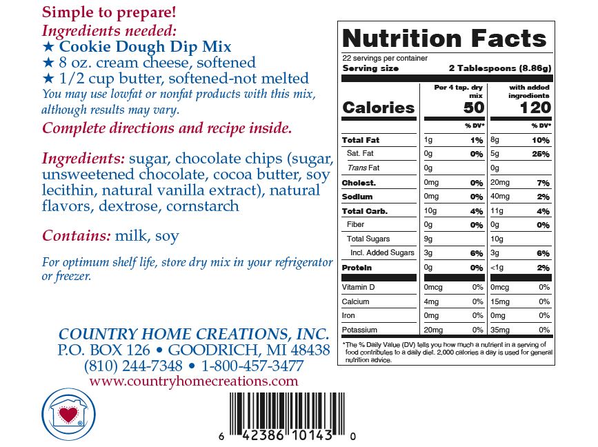 Cookie Dough Dip Mix