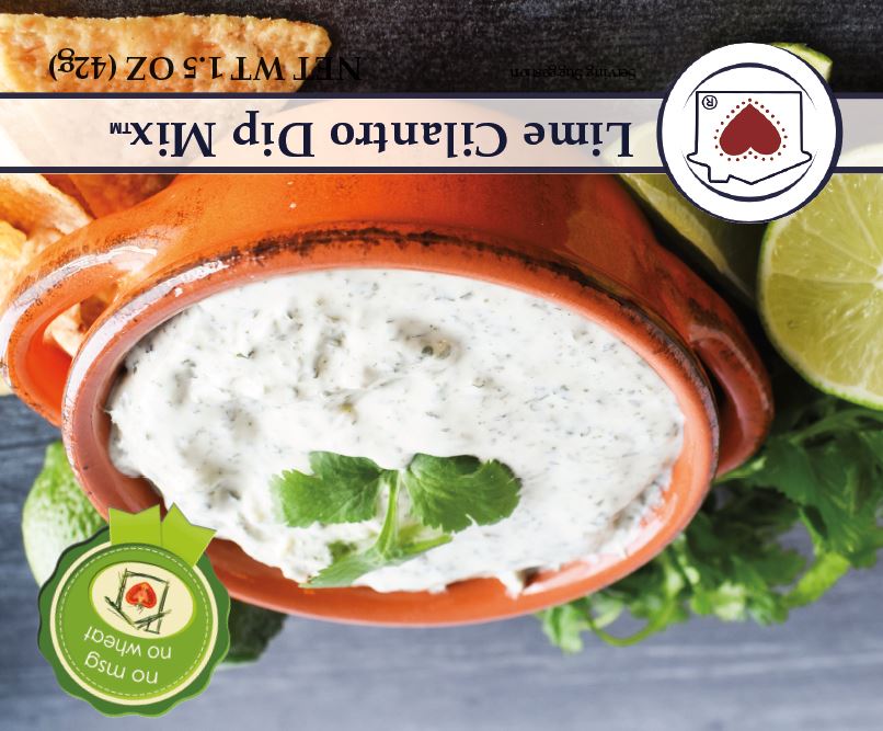 Lime Cilantro Dip Mix