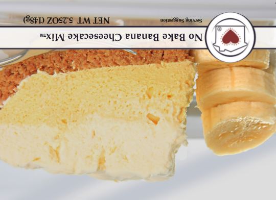 No-Bake Banana Cheesecake Mix