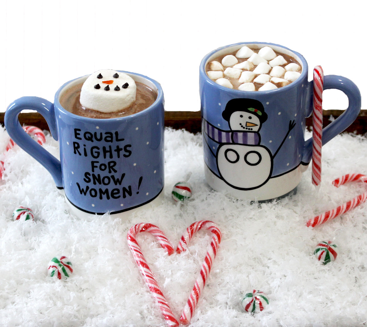 Snow-Woman Equal Rights Mug