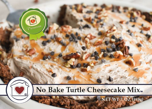No-Bake Turtle Cheesecake Mix