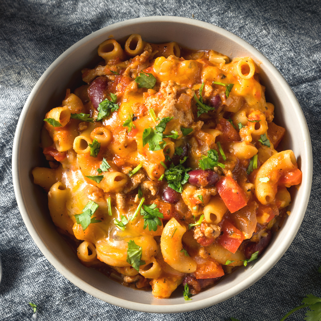 Cheesy Taco-Mac