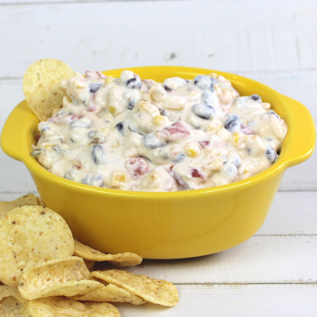 Loaded Queso Blanco Dip