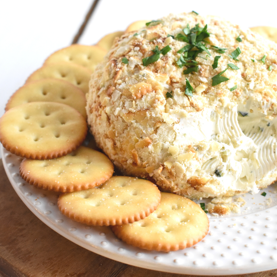 Cucumber Onion Cheeseball