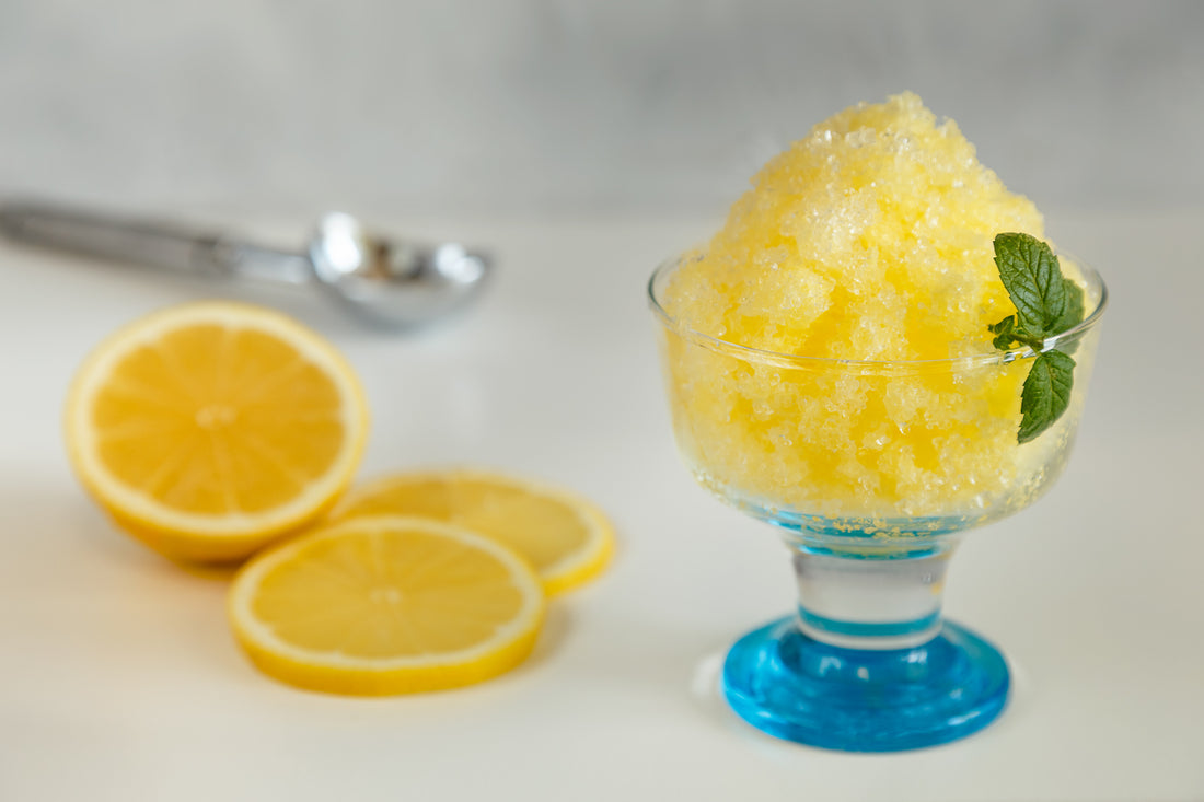 Easy Lemon Sorbet