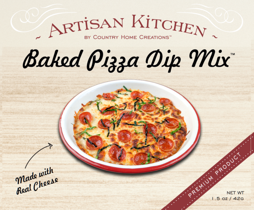 ARTISAN KITCHEN BAKED PIZZA DIP MIX - NEW RELEASE