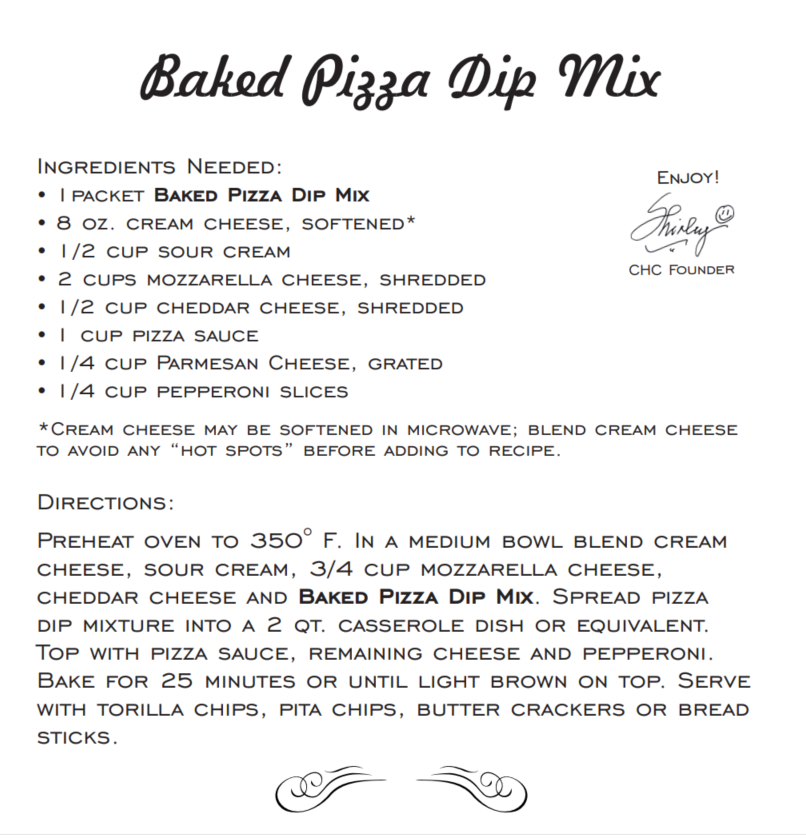 Artisan Kitchen Baked Pizza Dip Mix - NEW RELEASE