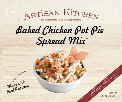 chicken pot pie sauce mix Artisan Kitchen Baked Chicken Pot Pie Spread Mix – Country Home Creations