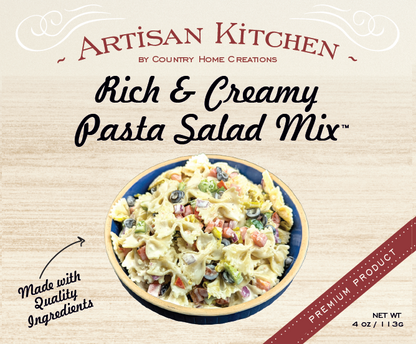 Artisan Kitchen Rich & Creamy Pasta Salad Mix-NEW RELEASE