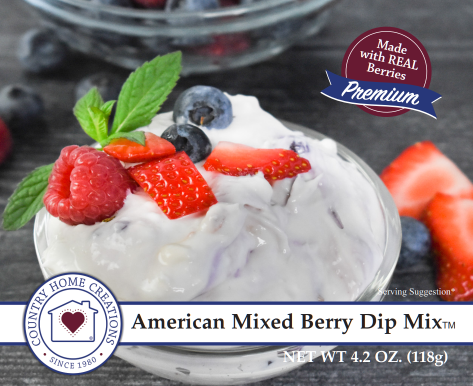American Mixed Berry Dip Mix