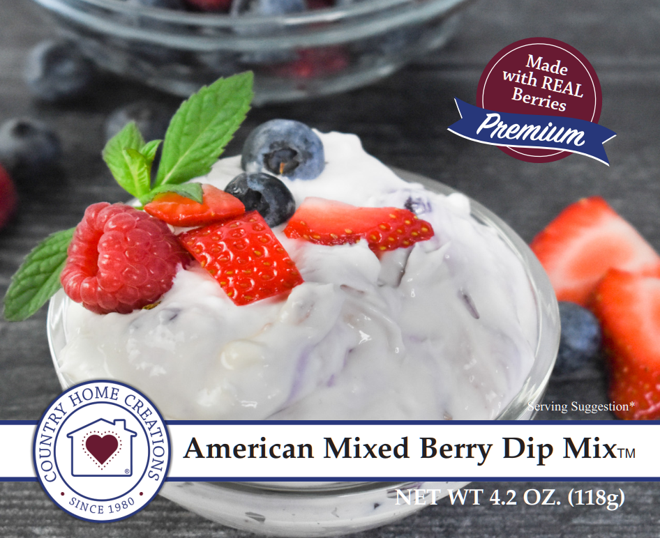 AMERICAN MIXED BERRY DIP MIX