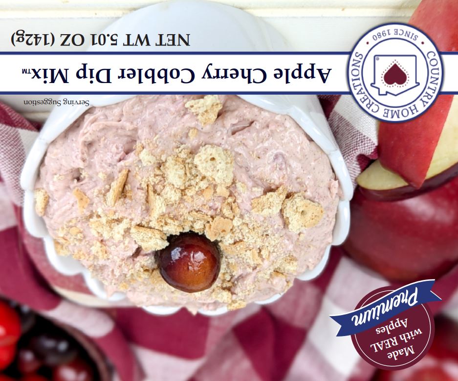 Apple Cherry Cobbler Dip Mix - NEW RELEASE