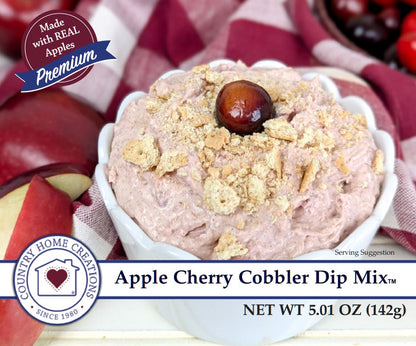 Apple Cherry Cobbler Dip Mix - NEW RELEASE