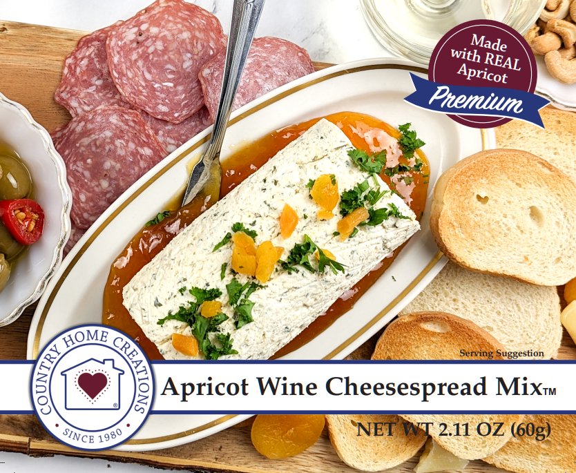 Apricot Wine Cheesespread Mix - NEW RELEASE